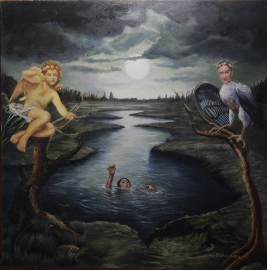 El Ahogo en el Amor – Óleo Original